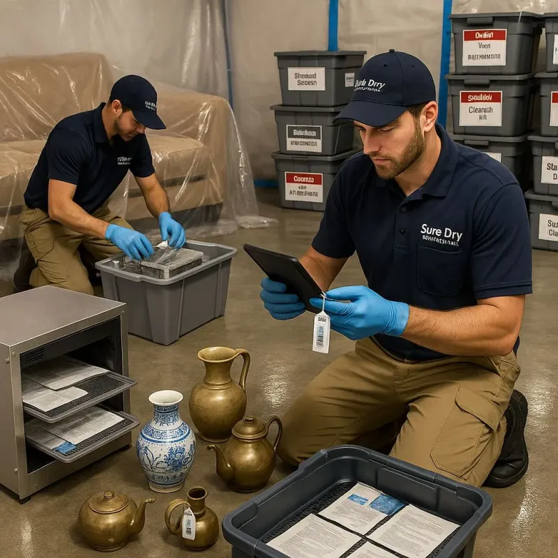 Content Protection and Restoration process in Newport County, RI
